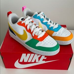 Nike Kids Sneakers - White, Yellow, Green, Blue, Orange